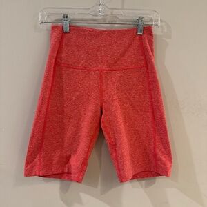 zella high waisted biker shorts